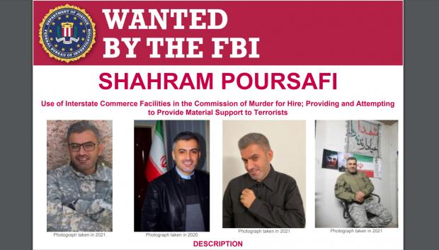 Anuncio FBI búsqueda de Shahram Poursafi