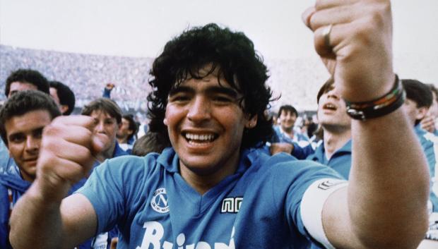 Diego Armando Maradona, jugador con una zurda prodigiosa