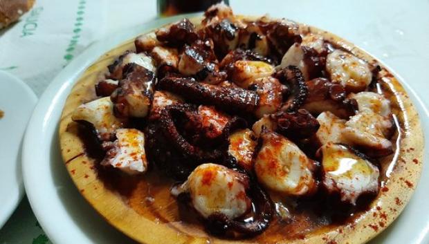 Pulpo a feira