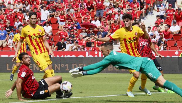 Mallorca y Girona empataron en el primer partido del sábado en LaLiga