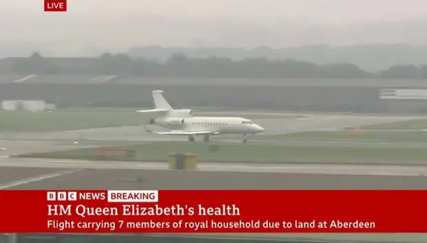 La cadena BBC comparte imágenes del avión