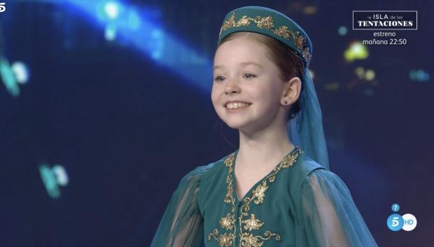 La niña ucraniana que triunfó en 'Got talent'