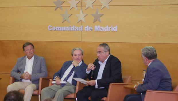 Guillermo Tévar, José Mateu, Fernando Múgica y José Antonio Tagle