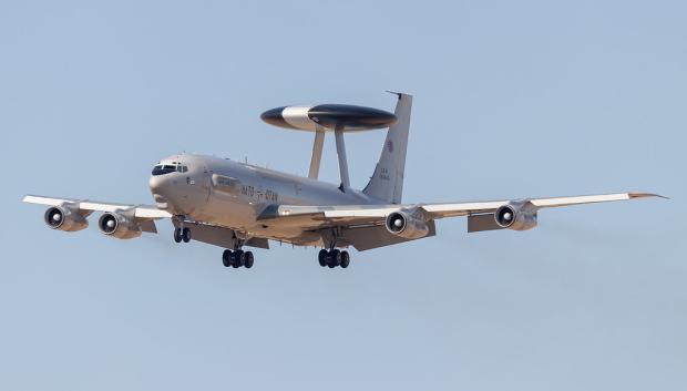 El AWACS es el avión centinela de la OTAN