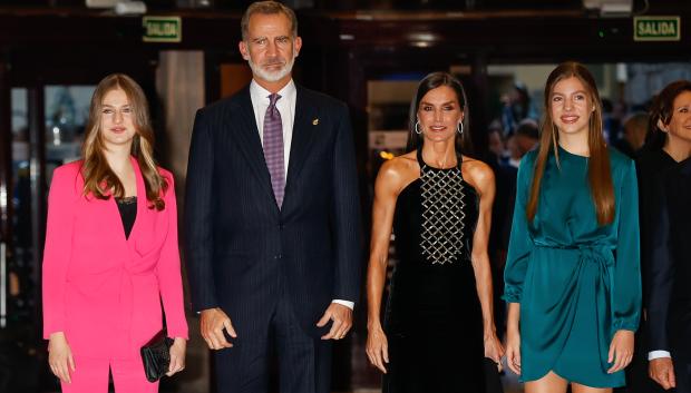 during the celebration of the 30th edition of the concert of the Princess of Asturias Awards 2022 in Oviedo, on Thursday 27 October 2022.