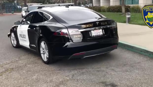 El Tesla Model S protagonista de la persecución