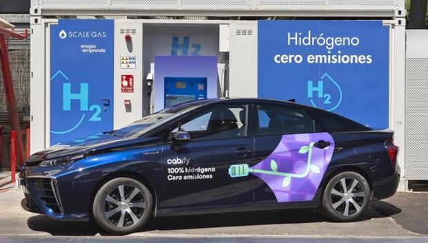 Toyota Mirai de Cabify