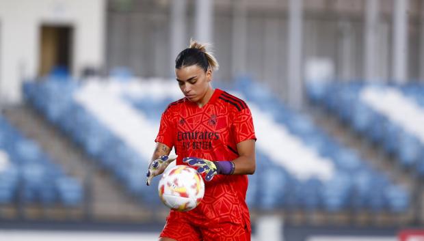 Misa Rodríguez, portera del Real Madrid, en una imagen de archivo