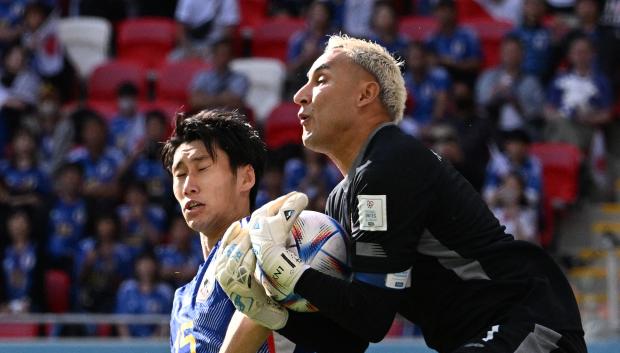 Keylor Navas sí estuvo seguro ante Japón y al final salvó la victoria de su selección