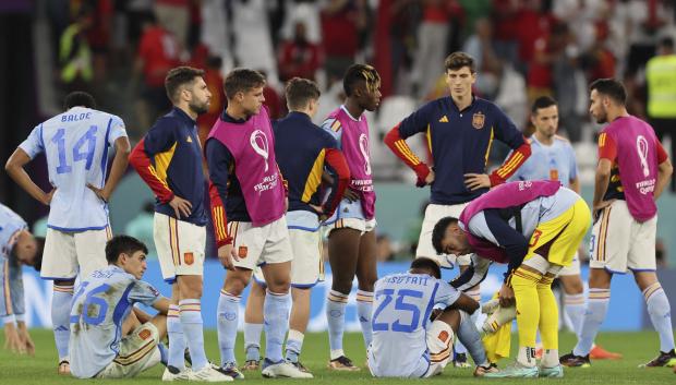 España cayó eliminada en el Mundial ante Marruecos en la tanda de penaltis