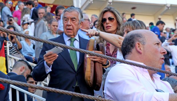 Alberto Alcocer and Margarita Hernández during Feria de San Isidro 2017 on Friday 19 May 2017.