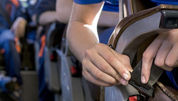 Cinturones, obligatorios desde 2007 en los autobuses nuevos