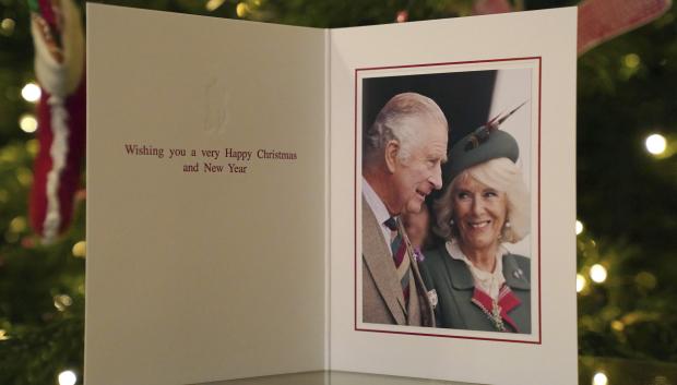 Christmas de los Reyes Carlos III y Camilla