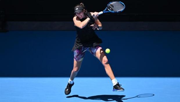 Muguruza durante el Open de Australia 2023