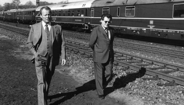 Willy Brandt con Guillaume, 1974