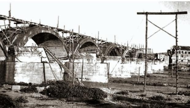 Construcción del Puente de San Rafael