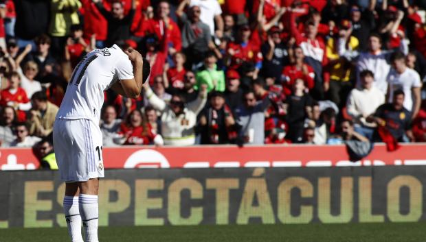 El lamento de Marco Asensio tras fallar un penalti en Mallorca