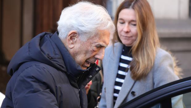 Writer Mario Vargas Llosa in Madrid