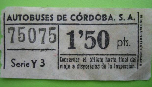 Billete de Aucorsa