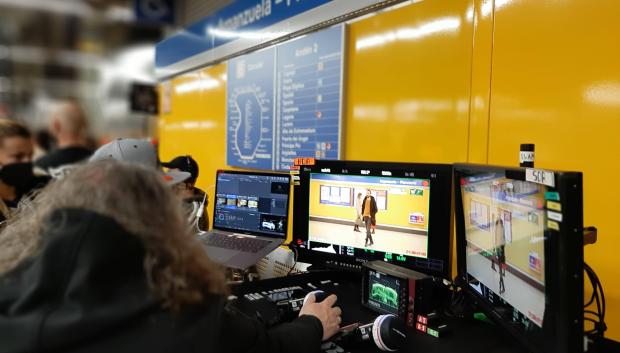 El metro de Madrid volvió a batir récord con un total de 34 rodajes en 2022.
