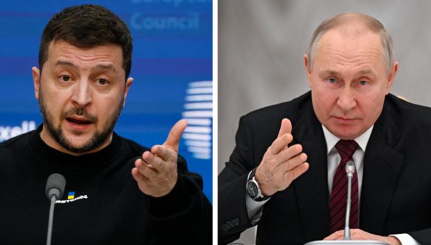 Zelenski y Putin