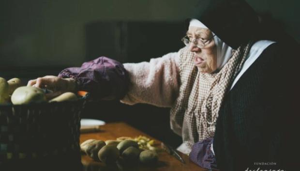 María Isabel Pérez, clarisa campanera de Carrión de los Condes