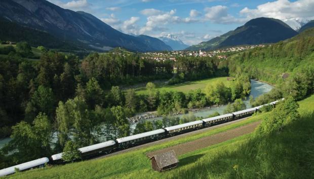 El Orient Express a su paso por el Tyrol