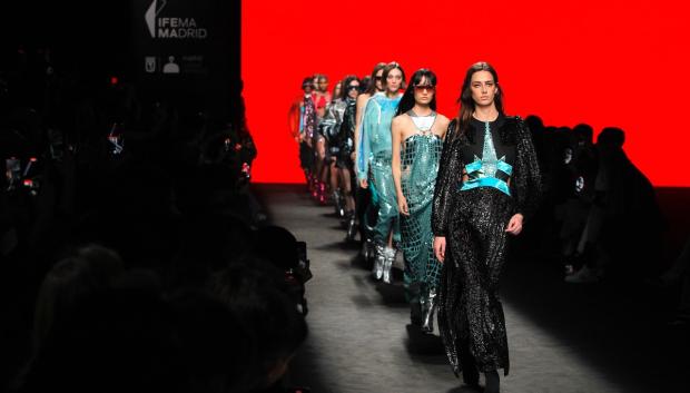 El desfile de Custo en la semana de la moda de madrid
