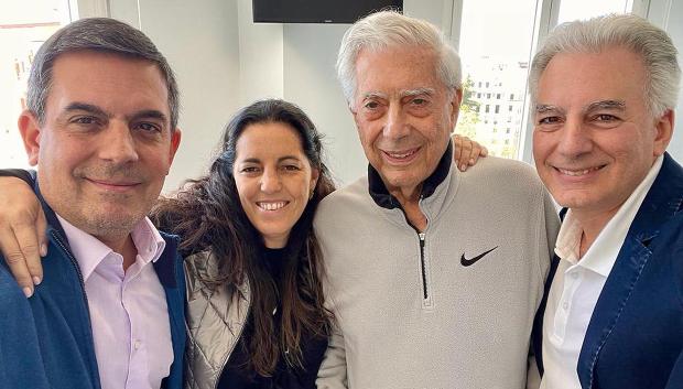 Gonzalo, Morgana y Álvaro Vargas Llosa