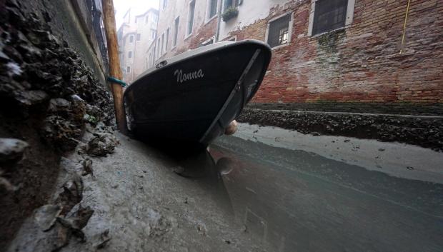 Canales secos en Venecia