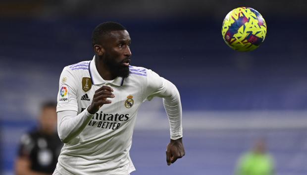 El central del Real Madrid Antonio Rüdiger