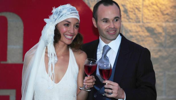 Andrés Iniesta y Anna Ortiz se casaron en 2012 en Tarragona