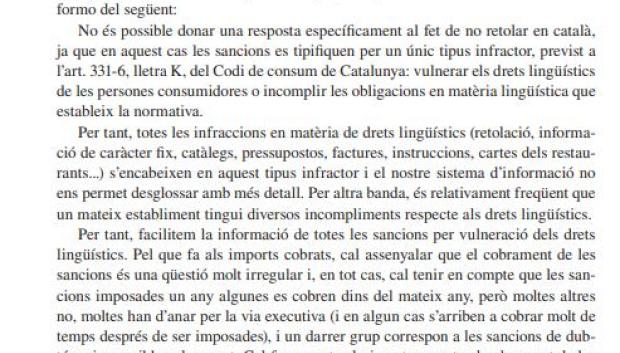 La respuesta de la Generalitat al diputado Antonio Gallego