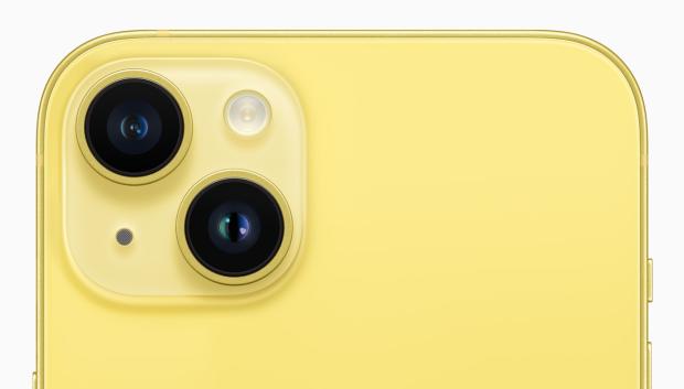 iPhone 14 Plus en amarillo
