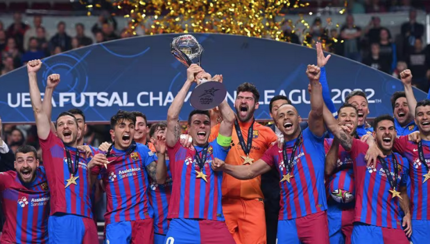 El Barça ganó la UEFA Futsal Cup en 2022