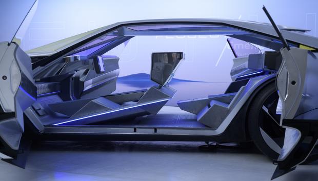 Interior del Peugeot Inception Concept
