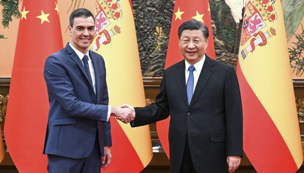 Sánchez y Xi Jinping