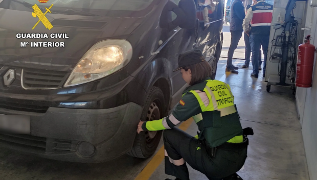 En esta furgoneta estaba la clave para desarticular la organización