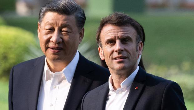 Xi Jinping Emmanuel Macron