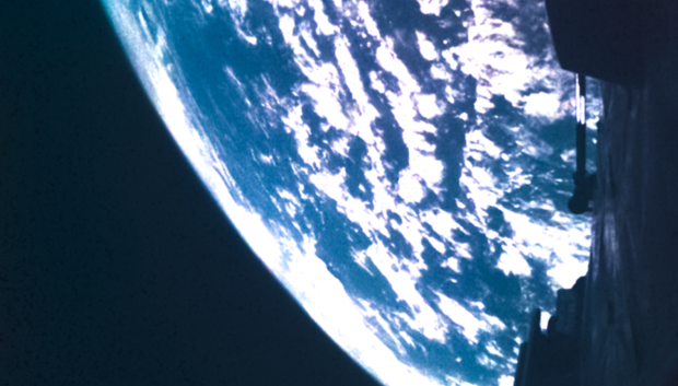 La curvatura de la Tierra, en una imagen tomada por la sonda