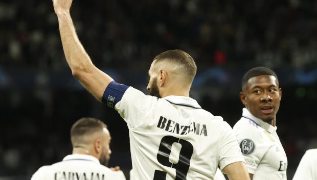 Benzema ha marcado en ocho de las últimas nueve eliminatorias del Real Madrid en Champions