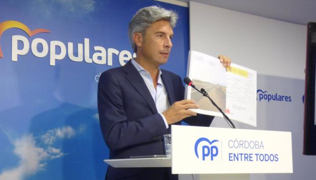 El portavoz de Transportes, Movilidad y Agenda Urbana del PP en el Congreso de los Diputados y diputado cordobés, Andrés Lorite