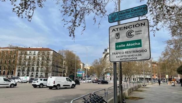 Las Zonas de Bajas Emisiones de Madrid afectarán a 10 millones de coches