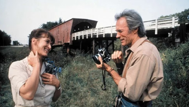 Meryl Streep y Clint Eastwood en 'Los Puentes de Madison'