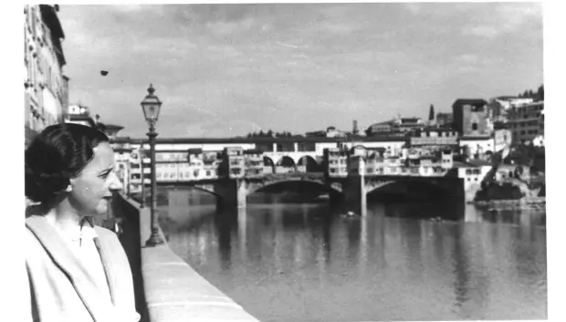 María Zambrano en Ponte Vechio