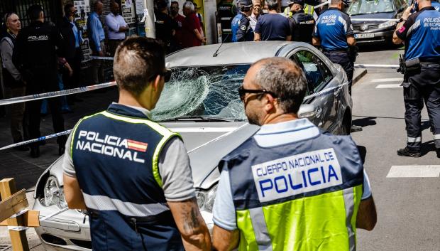 El autor del atropello múltiple se entrega en la Comisaría de La Latina