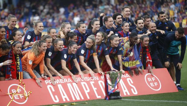 El Barcelona ha ganado su cuarta liga femenina consecutiva