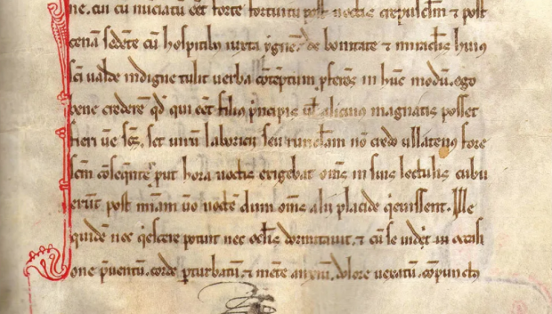 Códice de San Isidro, manuscrito en latín, datado en el siglo XIII