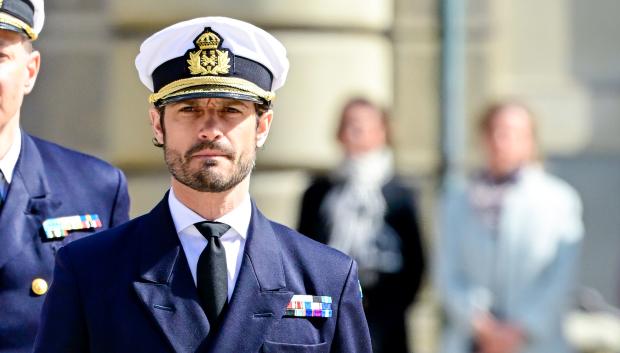 Prince Carl Philip Royals of Sweden during 76th birthday celebrations of the Swedish King in Stockholm, Sweden.