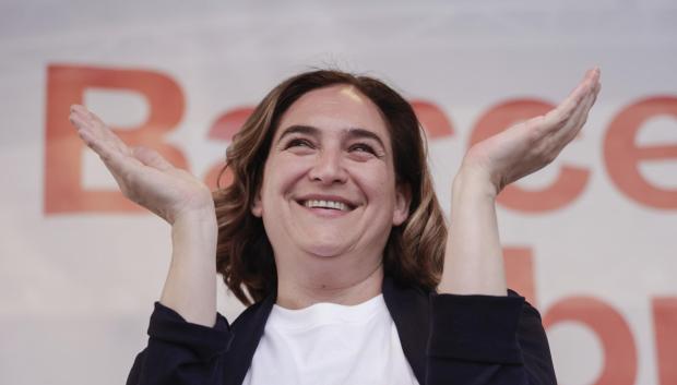 La alcaldesa de Barcelona, Ada Colau, el pasado 13 de mayo